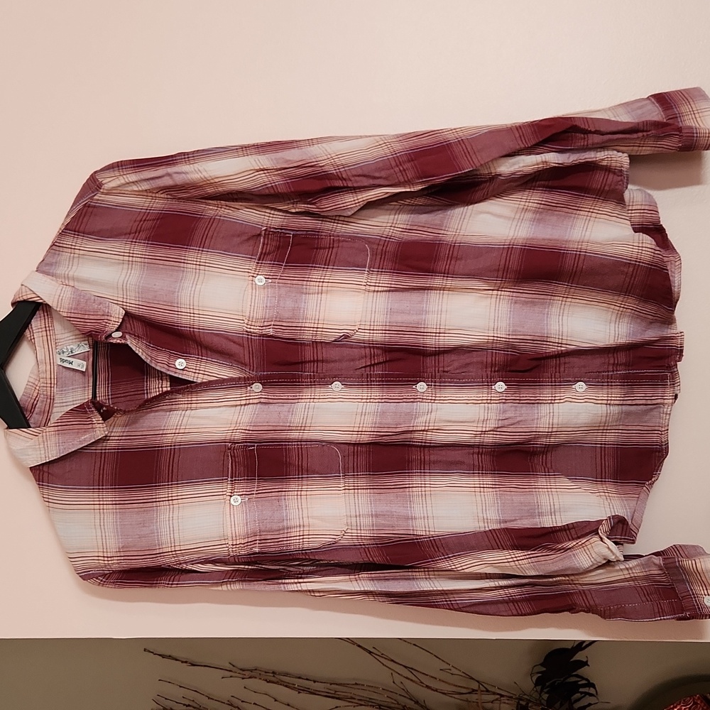 XL plaid shirt